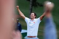Adam Scott celebrates his win at the 2013 Masters (Image Source: Getty)